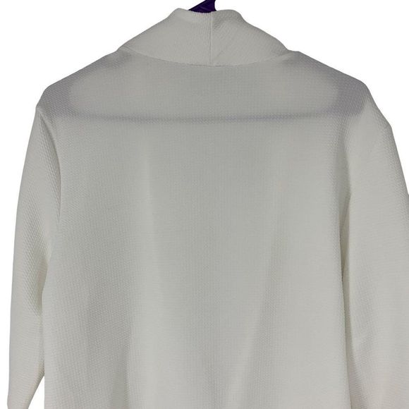 Womens Ssoulm White Size 2XL Cardigan Blazer One button Jacket Top 3779 White - Picture 5 of 5